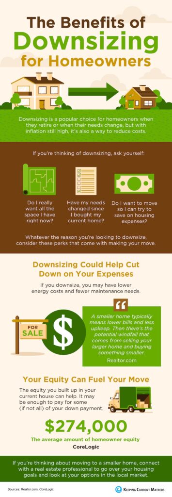 benefits of downsizing